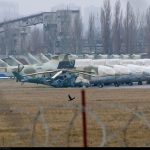 Helicópteros MI MiL-35M com pinturas da FAB estão prontos na Rússia